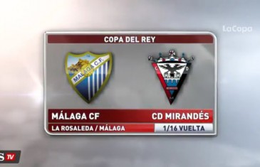 คลิปไฮไลท์โกปา เดล เรย์ มาลาก้า 0-1 มิรานเดส Malaga 0-1 Mirandes