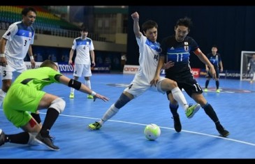 คลิปไฮไลท์ฟุตซอลชิงแชมป์เอเชีย 2016 คีน์กิซสถาน 6-2 ญี่ปุ่น Kyrgyzstan 6-2 Japan