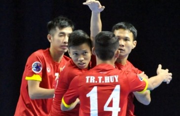 คลิปไฮไลท์ฟุตซอลชิงแชมป์เอเชีย 2016 เวียดนาม 5-4 ไต้หวัน Vietnam 5-4 Taiwan