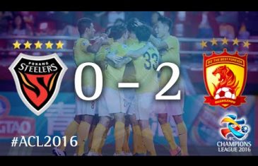 คลิปไฮไลท์เอเอฟซี แชมเปี้ยนส์ ลีก โปฮัง สตีลเลอร์ส 0-2 กว่างโจว เอเวอร์กรานเด้ Pohang Steelers 0-2 Guangzhou Evergrande