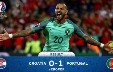 คลิปไฮไลท์ยูโร 2016 โครเอเชีย 0-1 โปรตุเกส Croatia 0-1 Portugal