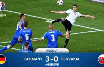 คลิปไฮไลท์ยูโร 2016 เยอรมัน 3-0 สโลวาเกีย Germany 3-0 Slovakia