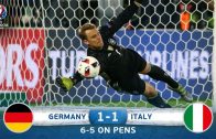 คลิปไฮไลท์ยูโร 2016 เยอรมัน 1-1 (6-5) อิตาลี Germany 1-1 (6-5) Italy