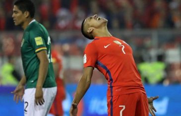 คลิปไฮไลท์ฟุตบอลโลก 2018 รอบคัดเลือก ชิลี 0-0 โบลิเวีย Chile 0-0 Bolivia