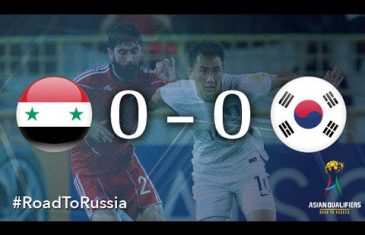 คลิปไฮไลท์ฟุตบอลโลก 2018 รอบคัดเลือก ซีเรีย 0-0 เกาหลีใต้ Syria 0-0 South Korea