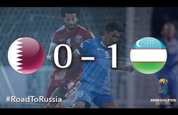 คลิปไฮไลท์ฟุตบอลโลก 2018 รอบคัดเลือก กาตาร์ 0-1 อุซเบกิสถาน Qatar 0-1 Uzbekistan