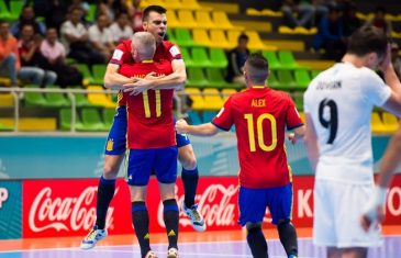 คลิปไฮไลท์ฟุตซอลชิงแชมป์โลก 2016 สเปน 5-2 คาซักสถาน Spain 5-2 Kazakhstan