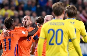คลิปไฮไลท์ฟุตบอลโลก 2018 รอบคัดเลือก สวีเดน 1-1 ฮอลแลนด์ Sweden 1-1 Netherlands