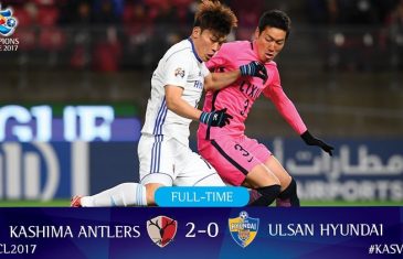 คลิปไฮไลท์เอเอฟซี แชมเปี้ยนส์ ลีก คาชิม่า แอนท์เลอร์ส 2-0 วุลซาน ฮุนได Kashima Antlers 2-0 Ulsan Hyundai