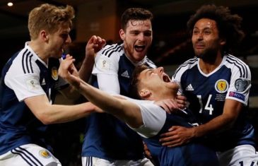 คลิปไฮไลท์ฟุตบอลโลก 2018 รอบคัดเลือก สก็อตแลนด์ 1-0 สโลเวเนีย Scotland 1-0 Slovenia