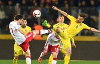 คลิปไฮไลท์ฟุตบอลโลก 2018 รอบคัดเลือก โรมาเนีย 0-0 เดนมาร์ก Romania 0-0 Denmark