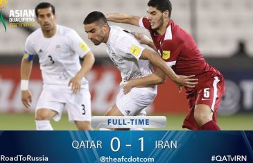 คลิปไฮไลท์ฟุตบอลโลก 2018 กาตาร์ 0-1 อิหร่าน Qatar 0-1 Iran