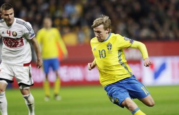 คลิปไฮไลท์ฟุตบอลโลก 2018 รอบคัดเลือก สวีเดน 4-0 เบลารุส Sweden 4-0 Belarus