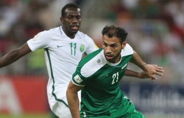 คลิปไฮไลท์ฟุตบอลโลก 2018 รอบคัดเลือก ซาอุดิ อาระเบีย 1-0 อิรัก Saudi Arabia 1-0 Iraq