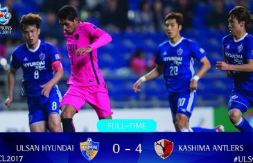 คลิปไฮไลท์เอเอฟซี แชมเปี้ยนส์ ลีก อุลซาน ฮุนได 0-4 คาชิม่า แอนท์เลอร์ส Ulsan Hyundai 0-4 Kashima Antlers