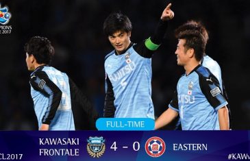 คลิปไฮไลท์เอเอฟซี แชมเปี้ยนส์ ลีก คาวาซากิ ฟรอนตาเล 4-0 อีสเทิร์น เอสซี Kawasaki Frontale 4-0 Eastern Sports Club