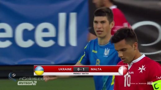 คลิปไฮไลท์กระชับมิตรทีมชาติ ยูเครน 0-1 มอลต้า Ukraine 0-1 Malta