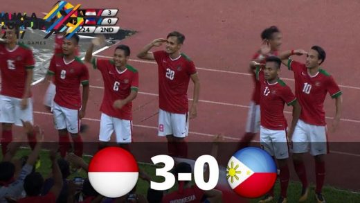คลิปไฮไลท์ ฟุตบอลซีเกมส์ 2017 อินโดนีเซีย 3-0 ฟิลิปปินส์ Indonesia 3-0 Philippines