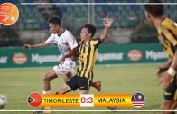 คลิปไฮไลท์ชิงแชมป์อาเซียน U-18 2017 ติมอร์ เลสเต 0-3 มาเลเซีย Timor-Leste 0-3 Malaysia