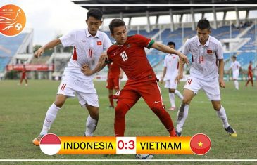 คลิปไฮไลท์ชิงแชมป์อาเซียน U-18 2017 อินโดนีเซีย 0-3 เวียดนาม Indonesia 0-3 Vietnam