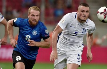 คลิปไฮไลท์ฟุตบอลโลก 2018 รอบคัดเลือก กรีซ 0-0 เอสโตเนีย Greece 0-0 Estonia