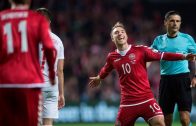 คลิปไฮไลท์ฟุตบอลโลก 2018 รอบคัดเลือก เดนมาร์ก 4-0 โปแลนด์ Denmark 4-0 Poland