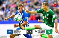 คลิปไฮไลท์บุนเดสลีกา แฮร์ธ่า เบอร์ลิน 1-1 แวร์เดอร์ เบรเมน Hertha Berlin 1-1 Werder Bremen
