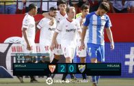 คลิปไฮไลท์ลาลีกา เซบีญ่า 2-0 มาลาก้า Sevilla 2-0 Malaga