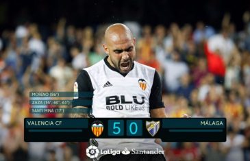 คลิปไฮไลท์ลาลีกา บาเลนเซีย 5-0 มาลาก้า Valencia 5-0 Malaga