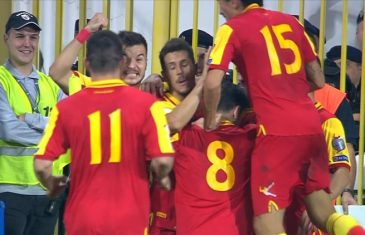 คลิปไฮไลท์ฟุตบอลโลก 2018 รอบคัดเลือก มอนเตเนโกร 1-0 โรมาเนีย Montenegro 1-0 Romania