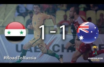 คลิปไฮไลท์กระชับมิตรทีมชาติ ซีเรีย 1-1 ออสเตรเลีย Syria 1-1 Australia