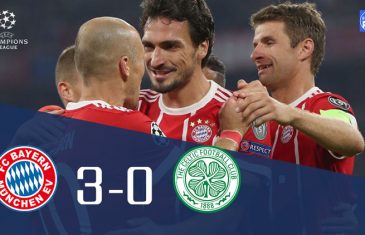 คลิปไฮไลท์ยูฟ่า แชมเปี้ยนส์ ลีก บาเยิร์น มิวนิค 3-0 เซลติก Bayern Munich 3-0 Celtic