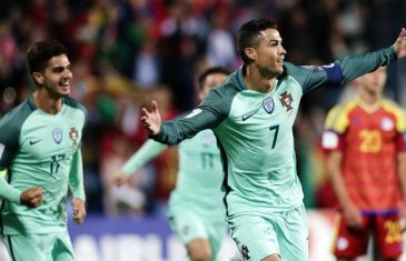 คลิปไฮไลท์บอลโลก 2018 รอบคัดเลือก อันดอร์ร่า 0-2 โปรตุเกส Andorra 0-2 Portugal