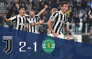 คลิปไฮไลท์ยูฟ่า แชมเปี้ยนส์ ลีก ยูเวนตุส 2-1 สปอร์ติ้ง ลิสบอน Juventus 2-1 Sporting CP