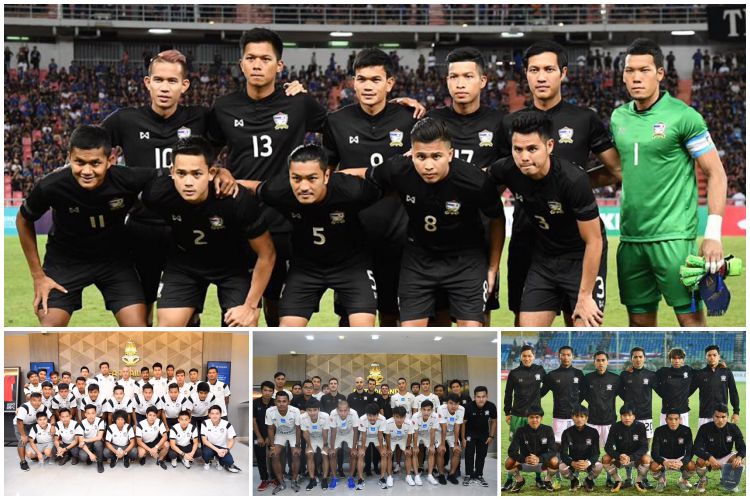โปรแกรมแข่งและตารางถ่ายทอดสด ทีมชาติไทยชุดใหญ่ ชุด U23, U21, U19