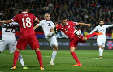 คลิปไฮไลท์บอลโลก 2018 รอบคัดเลือก เซอร์เบีย 1-0 จอร์เจีย Serbia 1-0 Georgia