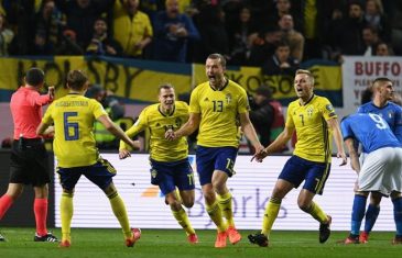 คลิปไฮไลท์บอลโลก 2018 รอบเพลย์ออฟ สวีเดน 1-0 อิตาลี Sweden 1-0 Italy