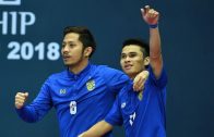 คลิปไฮไลท์ฟุตซอลชิงแชมป์เอเชีย 2018 ทีมชาติไทย 5-1 จอร์แดน Thailand 5-1 Jordan