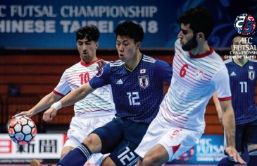 คลิปไฮไลท์ฟุตซอลชิงแชมป์เอเชีย 2018 ญี่ปุ่น 4-2 ทาจิกิสถาน Japan 4-2 Tajikistan
