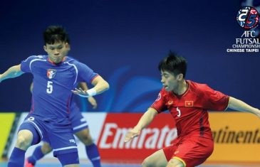 คลิปไฮไลท์ฟุตซอลชิงแชมป์เอเชีย 2018 ไต้หวัน 1-3 เวียดนาม Taiwan 1-3 Vietnam