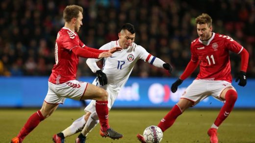 คลิปไฮไลท์ฟุตบอลกระชับมิตร เดนมาร์ก 0-0 ชิลี Denmark 0-0 Chile