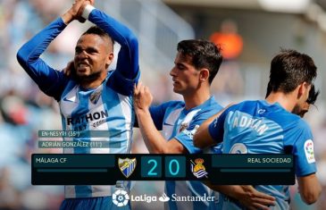 คลิปไฮไลท์ลาลีกา มาลาก้า 2-0 เรอัล โซเซียดาด Malaga 2-0 Real Sociedad
