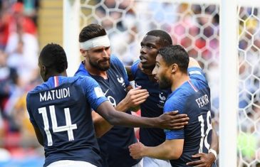 คลิปไฮไลท์ฟุตบอลโลก 2018 ฝรั่งเศส 2-1 ออสเตรเลีย France 2-1 Australia