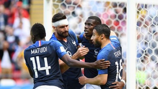 คลิปไฮไลท์ฟุตบอลโลก 2018 ฝรั่งเศส 2-1 ออสเตรเลีย France 2-1 Australia