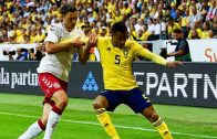 คลิปไฮไลท์ฟุตบอลกระชับมิตร สวีเดน 0-0 เดนมาร์ก Sweden 0-0 Denmark