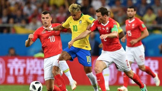 คลิปไฮไลท์ฟุตบอลโลก 2018 บราซิล 1-1 สวิตเซอร์แลนด์ Brazil 1-1 Switzerland