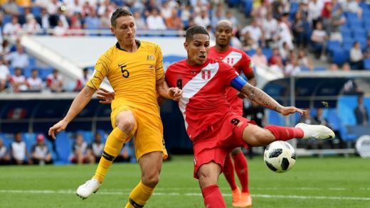 คลิปไฮไลท์ฟุตบอลโลก 2018 ออสเตรเลีย 0-2 เปรู Australia 0-2 Peru