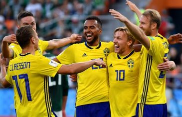 คลิปไฮไลท์ฟุตบอลโลก 2018 เม็กซิโก 0-3 สวีเดน Mexico 0-3 Sweden