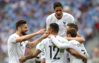 คลิปไฮไลท์ฟุตบอลโลก 2018 อุรุกวัย 0-2 ฝรั่งเศส Uruguay 0-2 France