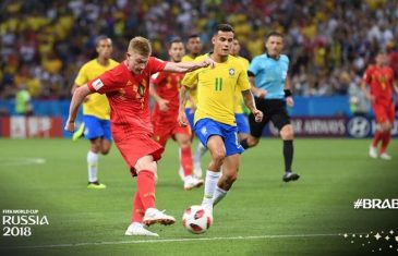คลิปไฮไลท์ฟุตบอลโลก 2018 บราซิล 1-2 เบลเยี่ยม Brazil 1-2 Belgium